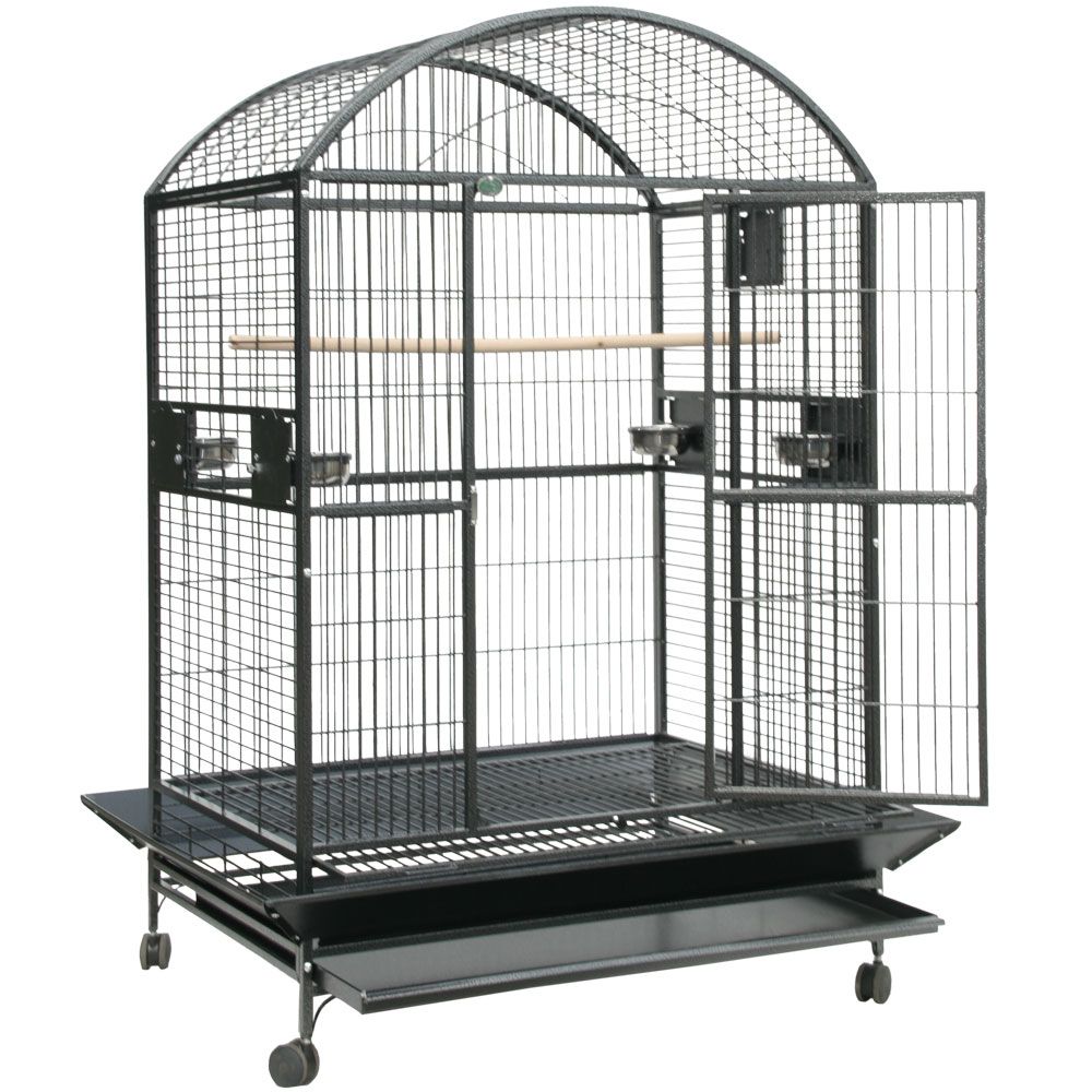 DOME-TOP-BIRD-CAGE-BLACK-48X36