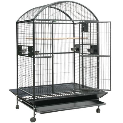 DOME-TOP-BIRD-CAGE-BLACK-48X36