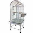 Dome Top Bird Cage - Platinum (18"x18"x51")