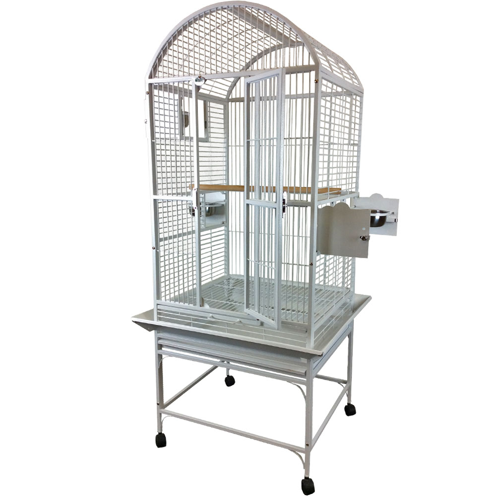 DOME-TOP-BIRD-CAGE-PLATINUM-18X18