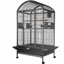 Dome Top Bird Cage - Platinum (36"x28"x65")