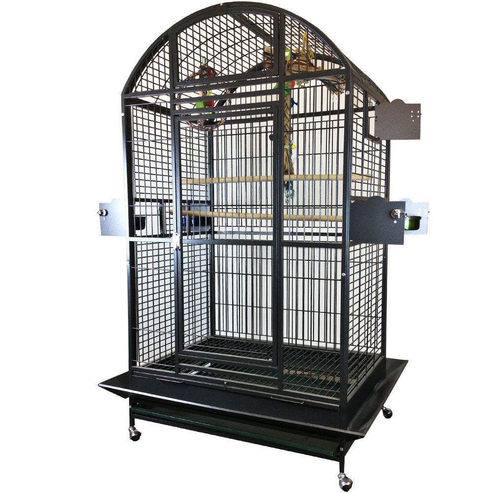 DOME-TOP-BIRD-CAGE-BLACK-40X30