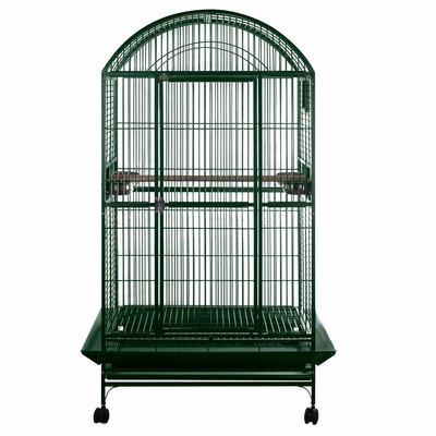 DOME-TOP-BIRD-CAGE-GREEN-40X30