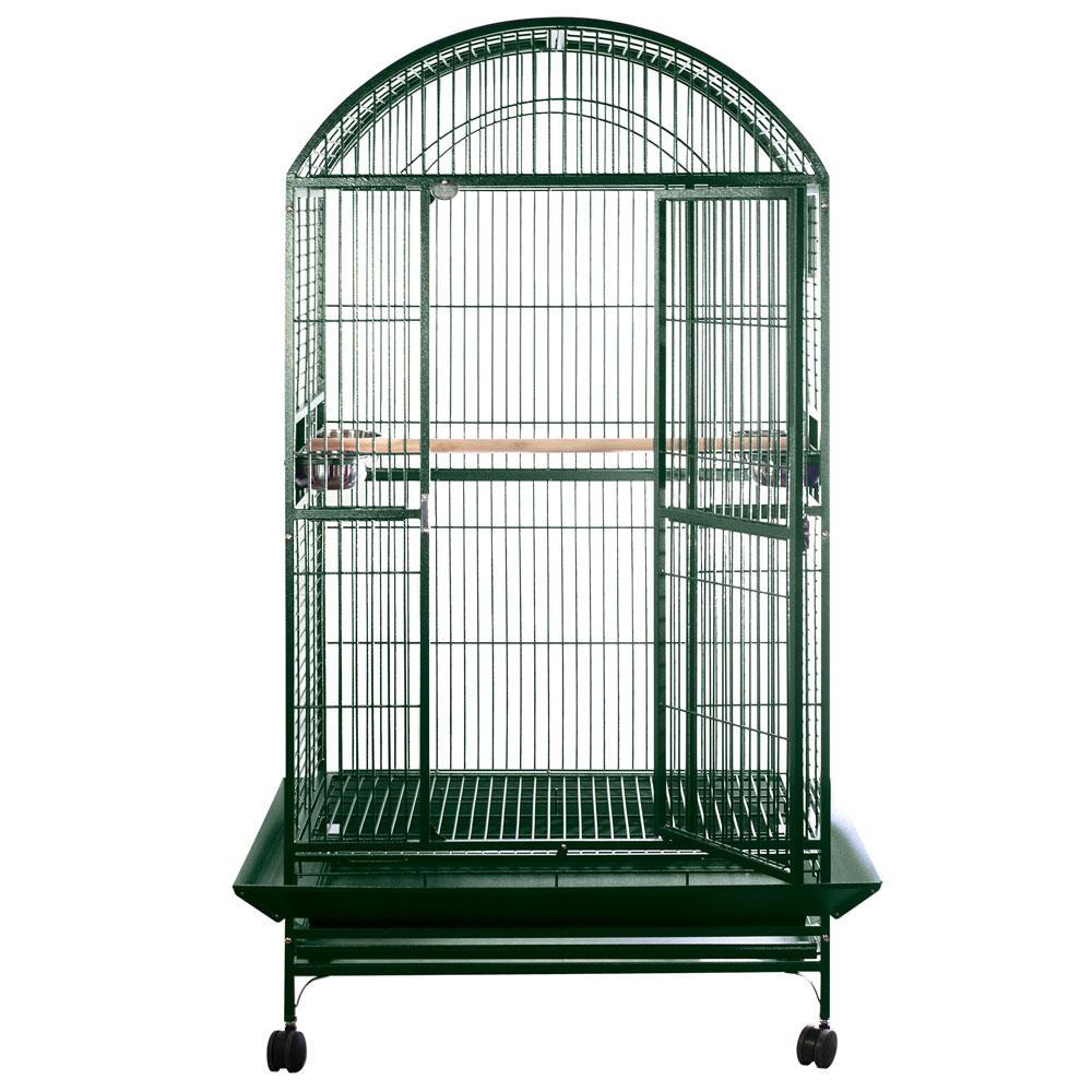 DOME-TOP-BIRD-CAGE-GREEN-40X30