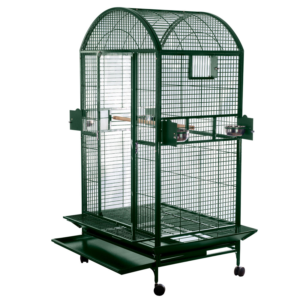 DOME-TOP-BIRD-CAGE-GREEN-40X30