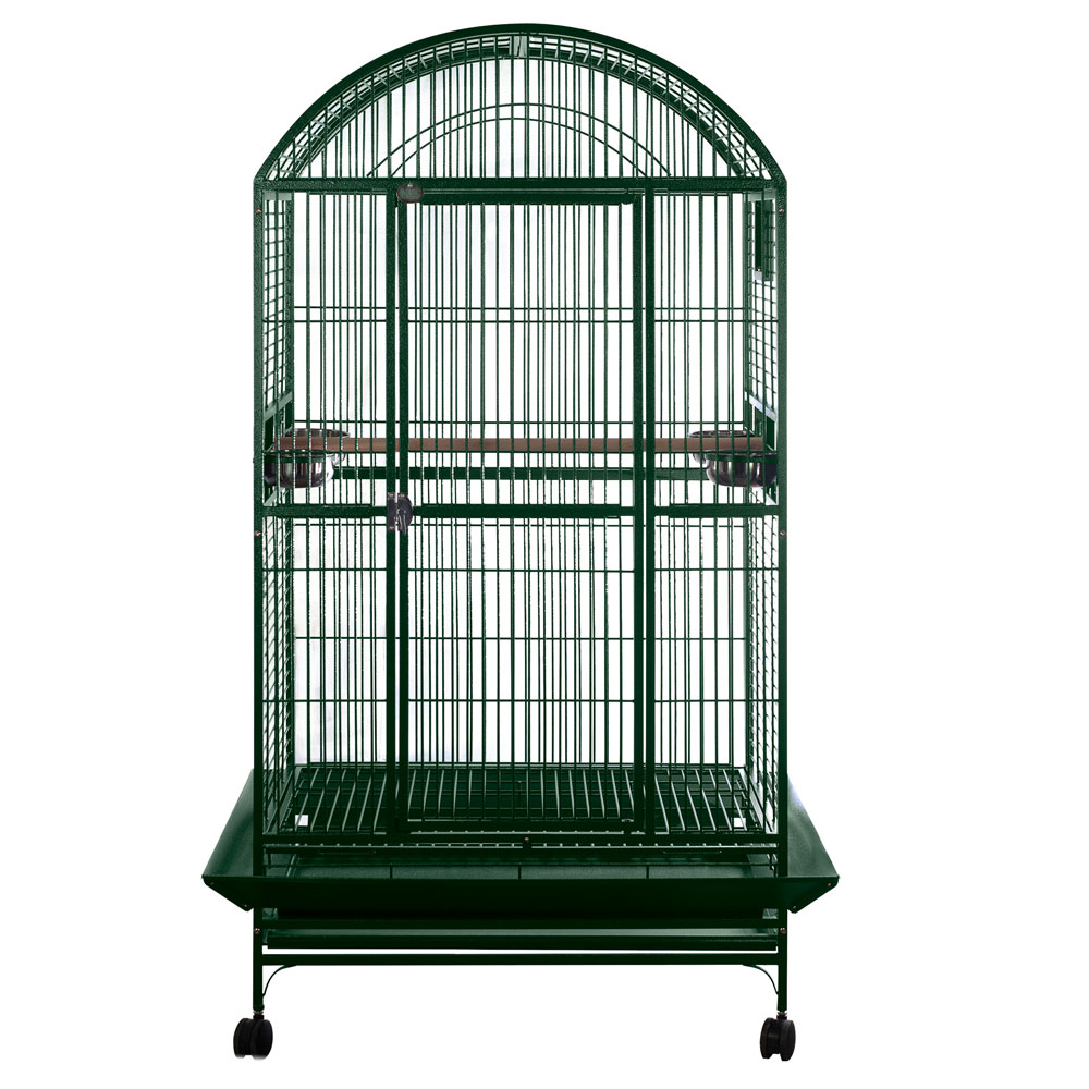 DOME-TOP-BIRD-CAGE-GREEN-40X30
