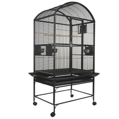 DOME-TOP-BIRD-CAGE-BLACK-32X23