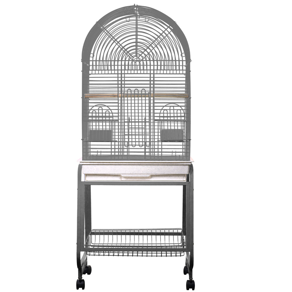 DOME-TOP-CAGE-STAINLESS-STEEL-40X30X75