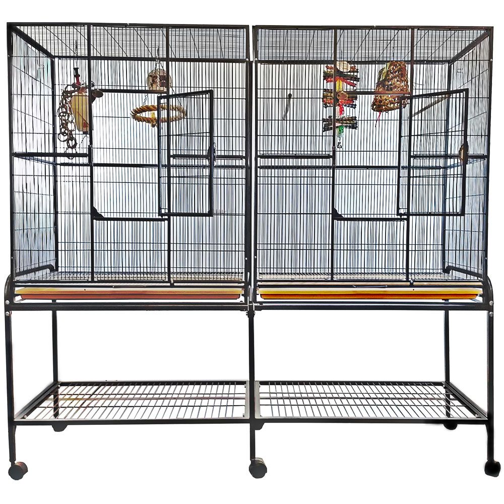DOUBLE-FLIGHT-BIRD-CAGE-BLACK