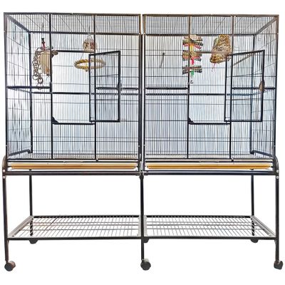 DOUBLE-FLIGHT-BIRD-CAGE-PLATINUM