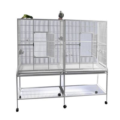 DOUBLE-FLIGHT-BIRD-CAGE-WHITE