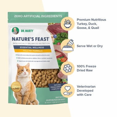 DR-MARTY-NTURES-FEAST-ESSNTIAL-WLLNSS-FISH-POUTRY-CAT-FD-12OZ
