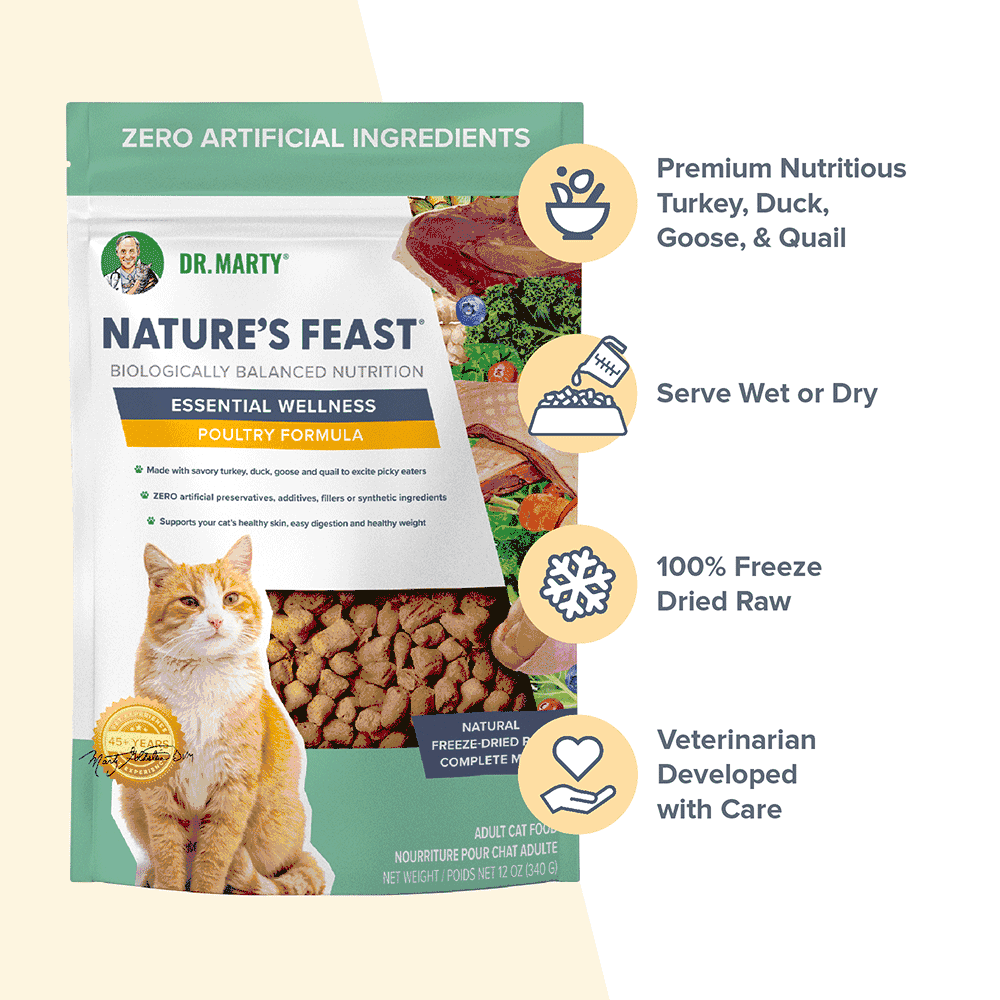 DR-MARTY-NTURES-FEAST-ESSNTIAL-WLLNSS-FISH-POUTRY-CAT-FD-12OZ
