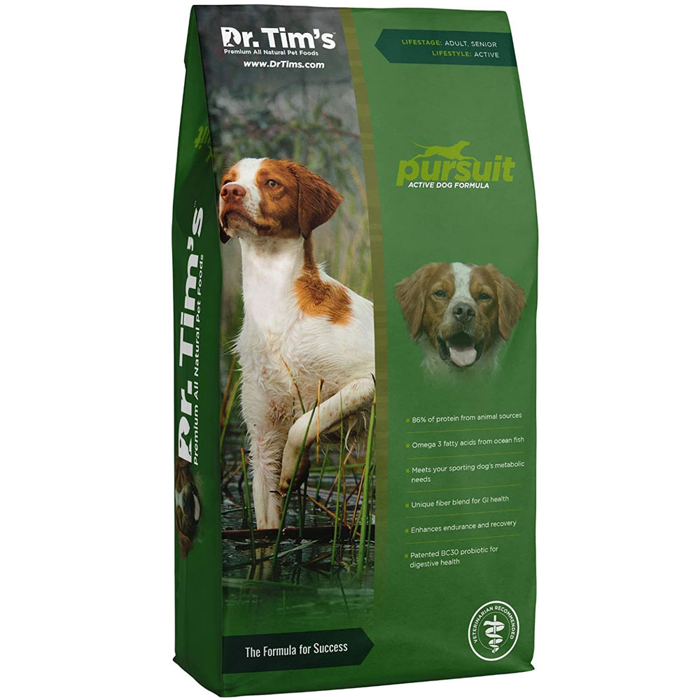 Dr. Tim's Active Dog Pursuit Formula Dry Dog Food (40 lb) On Sale