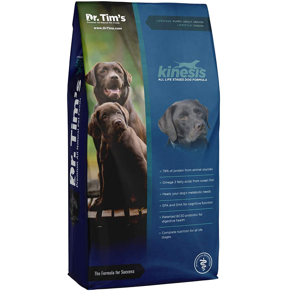 Dr. Tim's All Life Stages Kinesis Formula Dry Dog Food (15 lb) On