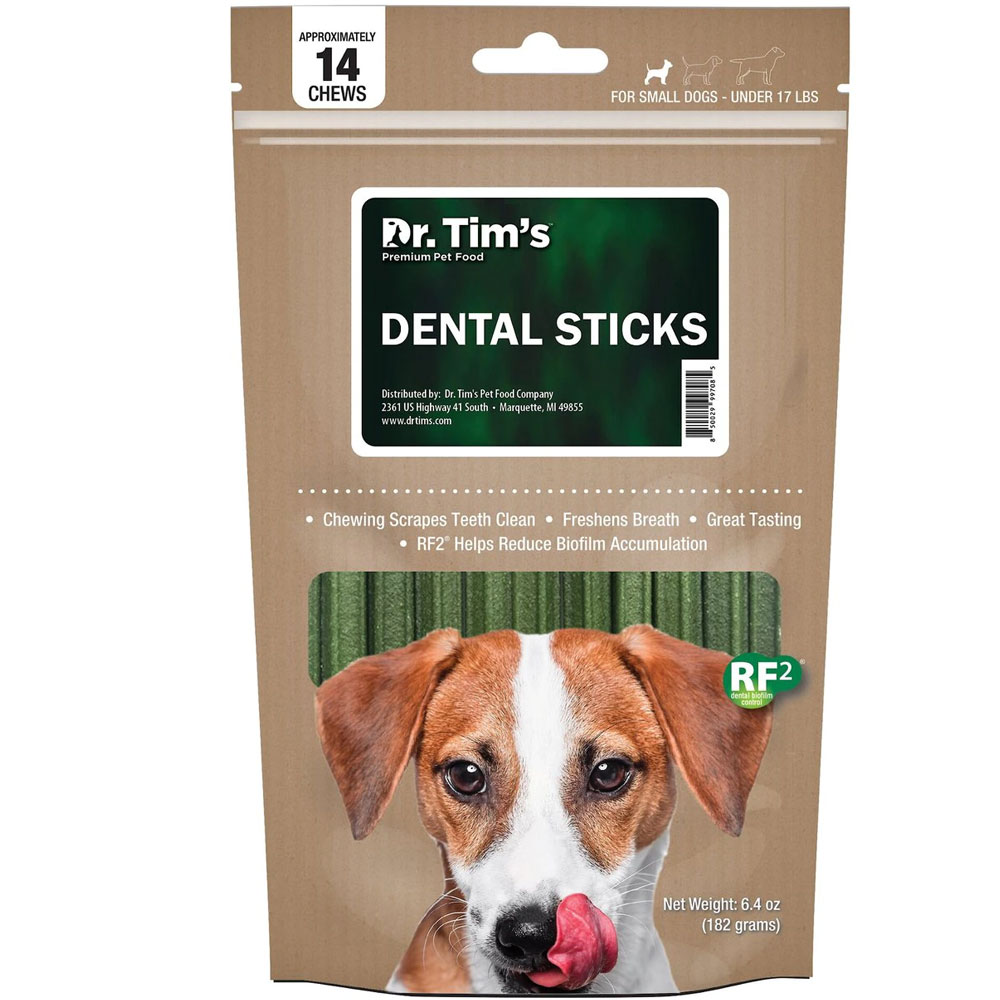 Dr. Tim's CLENZADENT Small Dog Dental Chews, 14 count On Sale