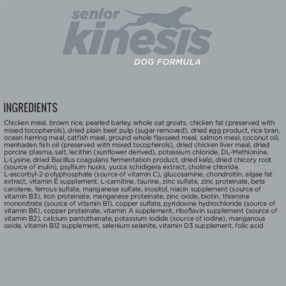 Dr. Tim's Kinesis Senior Dog Formula Dry Food (40 lb) On Sale