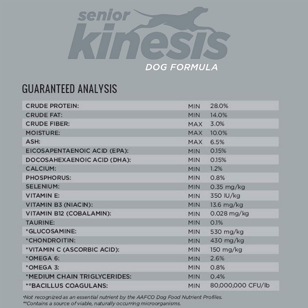 Dr. Tim's Kinesis Senior Dog Formula Dry Food (40 lb) On Sale