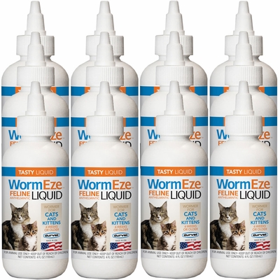DURVET-WORMEZE-FELINE-LIQUID-12PK