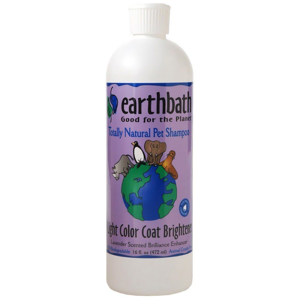 Earthbath Natural Pet Shampoo Light Coat Brightener Lavender Scented (16 oz) On Sale