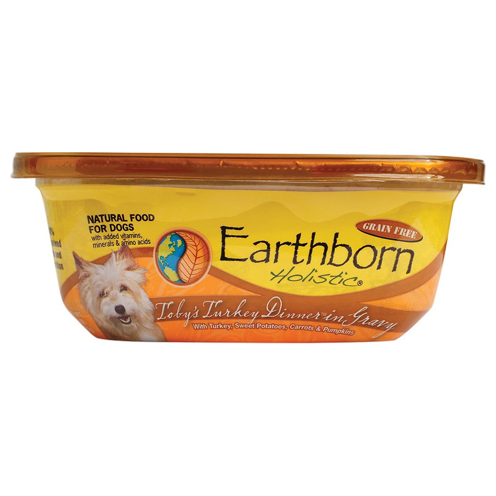 Earthborn Holistic Toby's Turkey Dinner GrainFree Natural Moist Dog