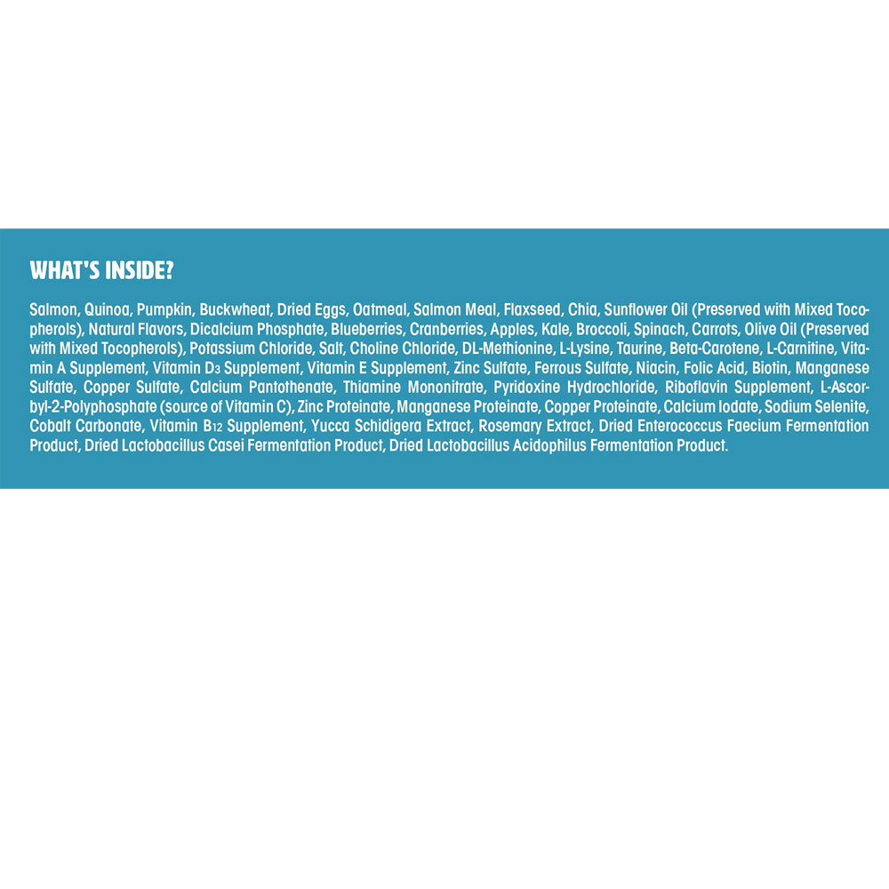 Earthborn Holistic Unrefined Smoked Salmon with Ancient Grains & Superfoods Dry Dog Food (25 lb