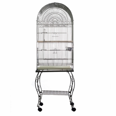 ECONOMY-DOME-TOP-BIRD-CAGE-BLACK
