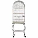 Economy Dome Top Bird Cage - Platinum (20"x20"x68")