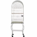 Economy Dome Top Bird Cage - White (20"x20"x68")