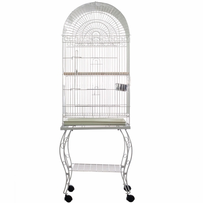 ECONOMY-DOME-TOP-BIRD-CAGE-WHITE