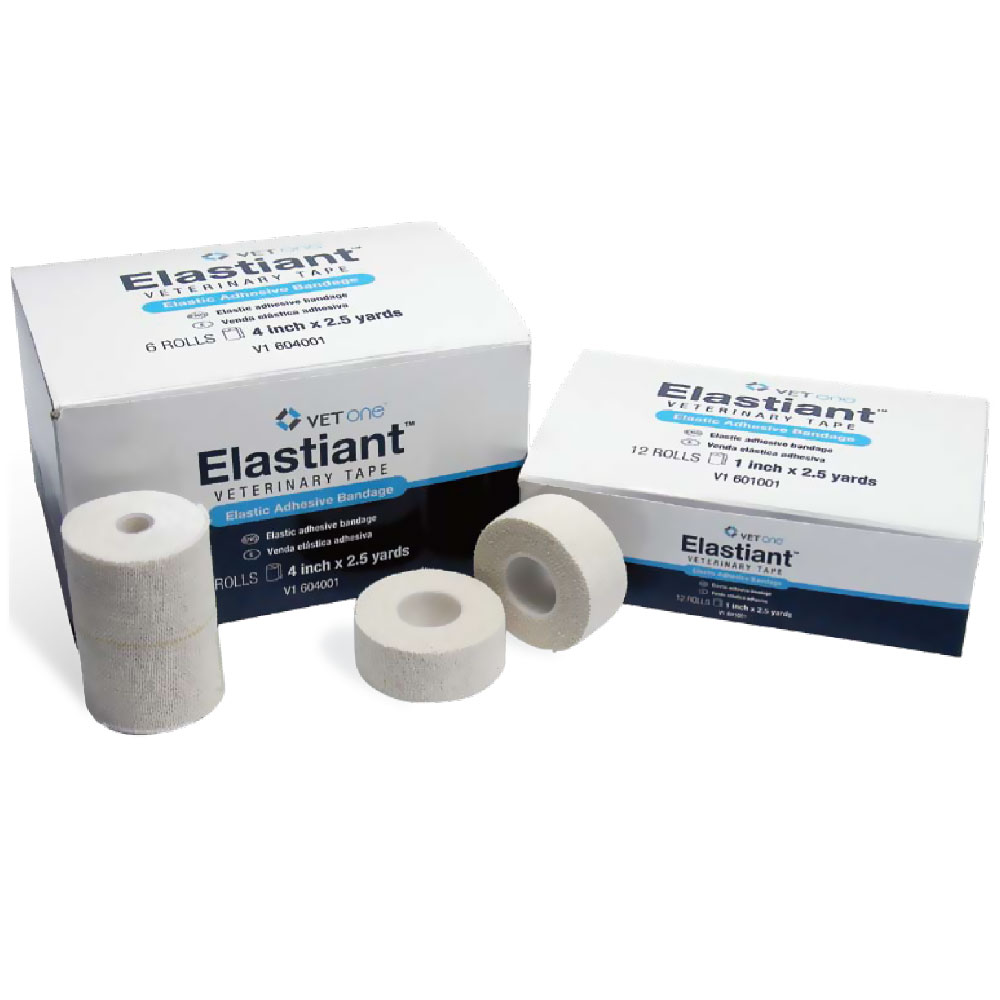Elastiant Veterinary Tape Elastic Adhesive Bandage (3"x2.5yd) 1 Box