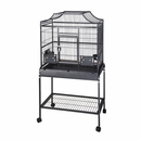 Elegant Style Flight Bird Cage - Black (28"x18"x55")