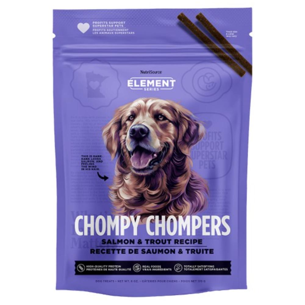 ELEMENT-DOG-CHOMPY-CHOMPERS-SALMON-TROUT-TREAT-6OZ