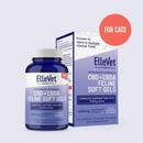 ElleVet CBD + CBDA Feline Soft Gels 1401 mg 124 ct
