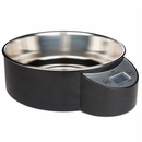 Eyenimal Intelligent Non-Skid Stainless Steel Dog & Cat Bowl - Black (1.8 L)