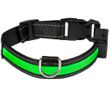 Eyenimal USB Light Collar Rechargeable Green - Large