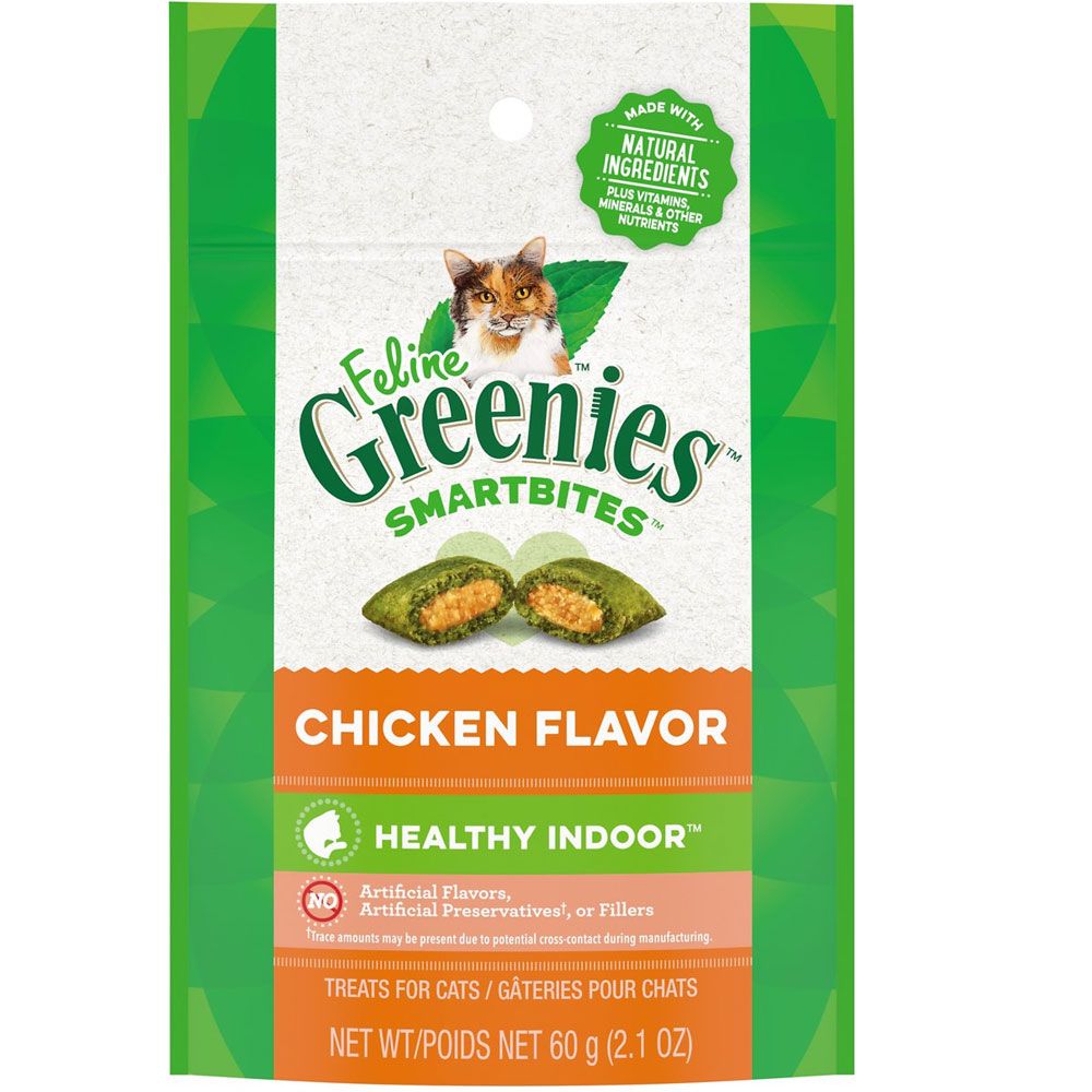 FELINE-GREENIES-SMARTBITES-HAIRBALL-CONTROL-CHICKEN-2-OZ