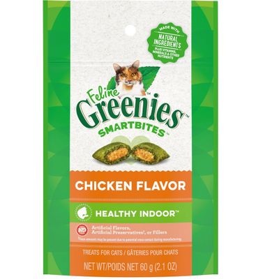 FELINE-GREENIES-SMARTBITES-HAIRBALL-CONTROL-CHICKEN-2-OZ