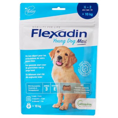 FLEXADIN-YOUNG-DOG-MAXI-90-CHEWS
