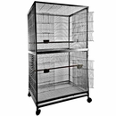 Flight Bird Cage - Platinum (40"x30"x72")