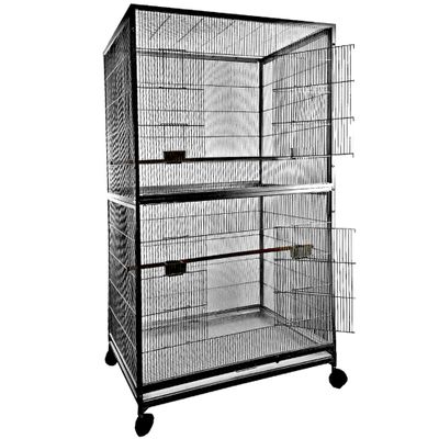 FLIGHT-BIRD-CAGE-WHITE-40X30