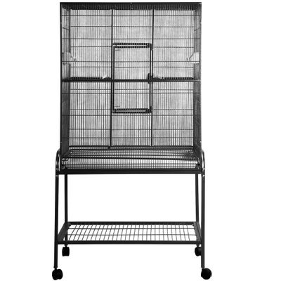 FLIGHT-CAGE-STAND-BLACK-32X21X63
