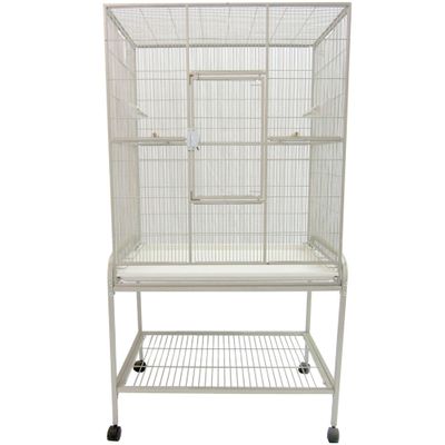 FLIGHT-CAGE-STAND-WHITE-32X21X63