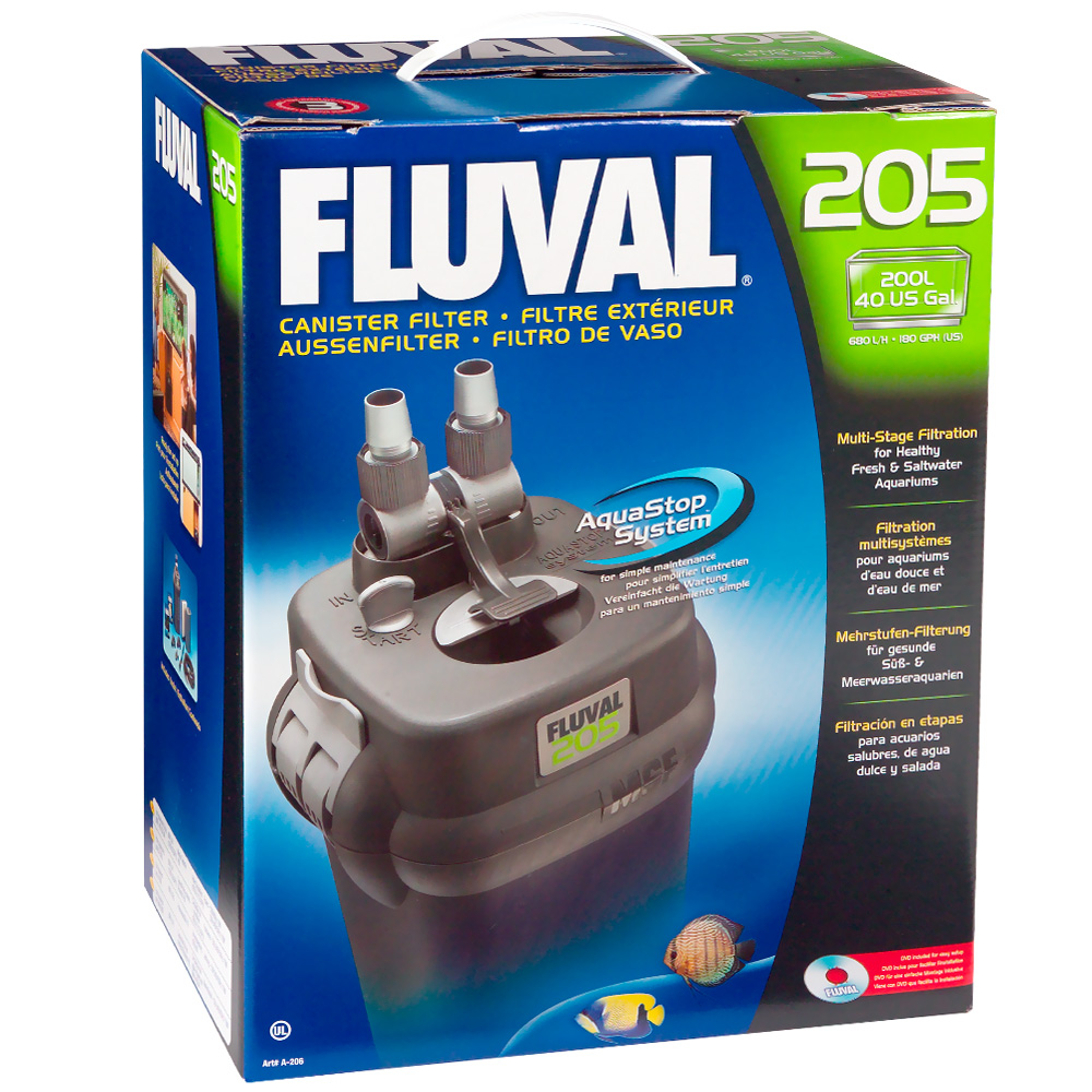 Fluval 205 Canister Filter (180 gph) Fluval 205 Canister Filter (180 gph)