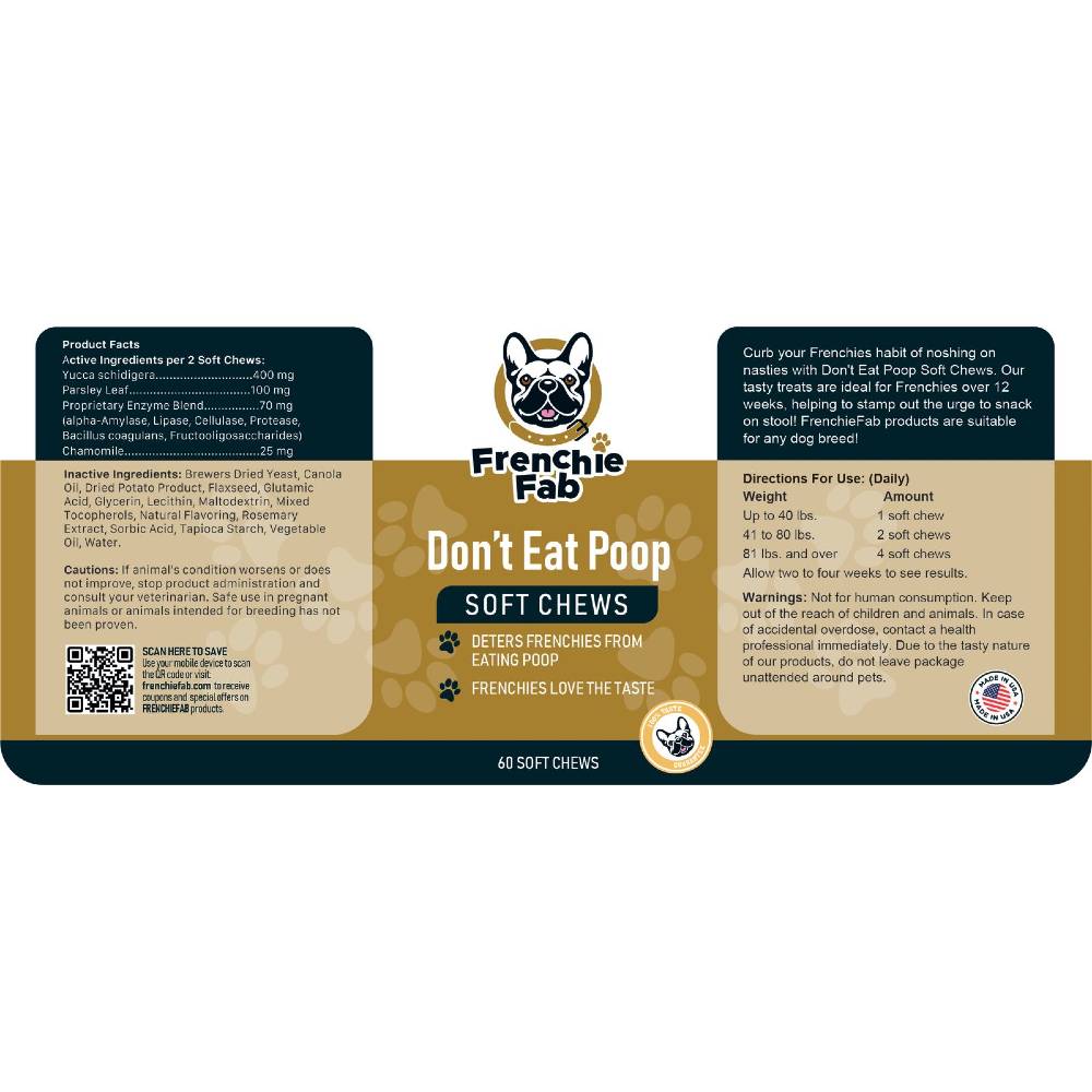 FRENCHIE-FAB-DON-T-EAT-POOP-SOFT-CHEW-60CT