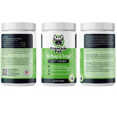 FRENCHIE-FAB-NO-POOP-AND-SCOOP-SOFT-CHEW-60CT