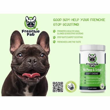FRENCHIE-FAB-NO-POOP-AND-SCOOP-SOFT-CHEW-60CT