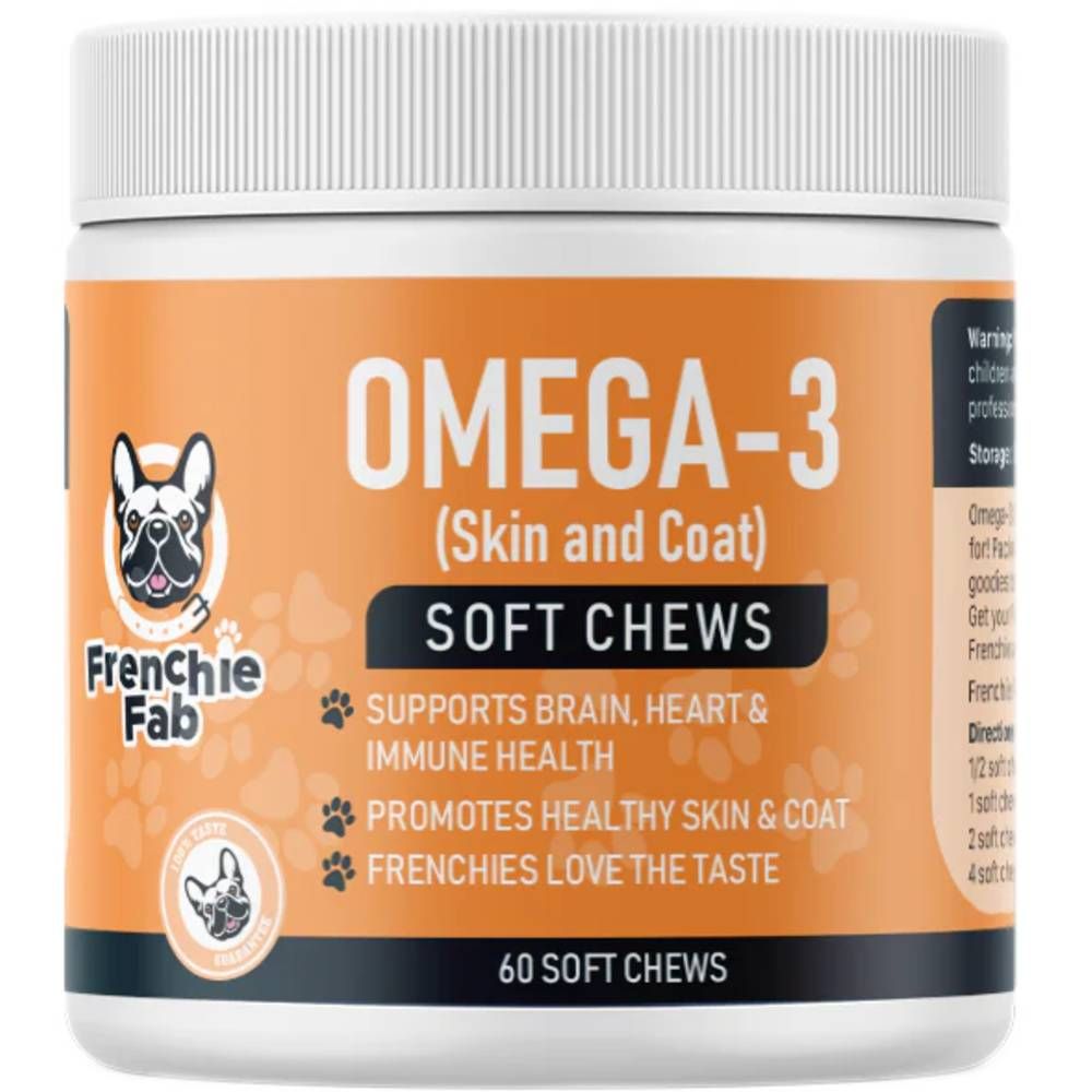 FRENCHIE-FAB-OMEGA-3--SKIN-AND-COAT--SOFT-CHEWS-60CT