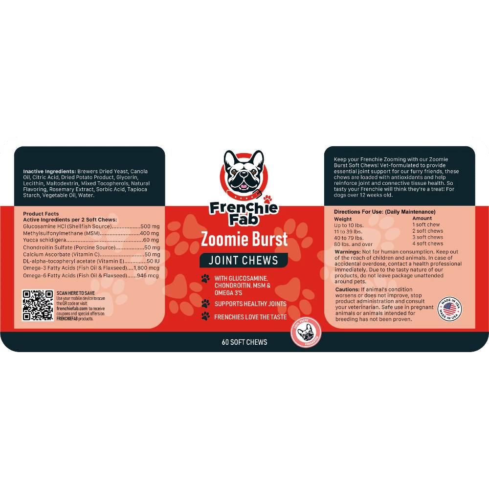 FRENCHIE-FAB-ZOOMIE-BURST-JOINT-CHEWS-60CT