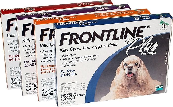 Frontline PLUS for Dogs & Puppies